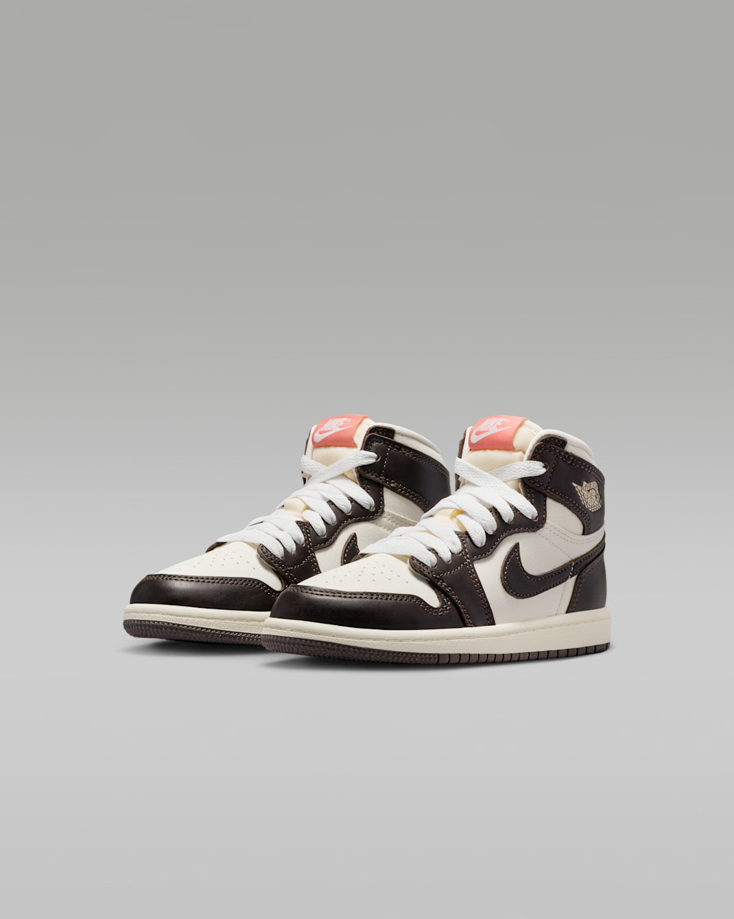 Jordan 1 Retro High OG "Baroque Brown and Sail" Little Kids' Shoes