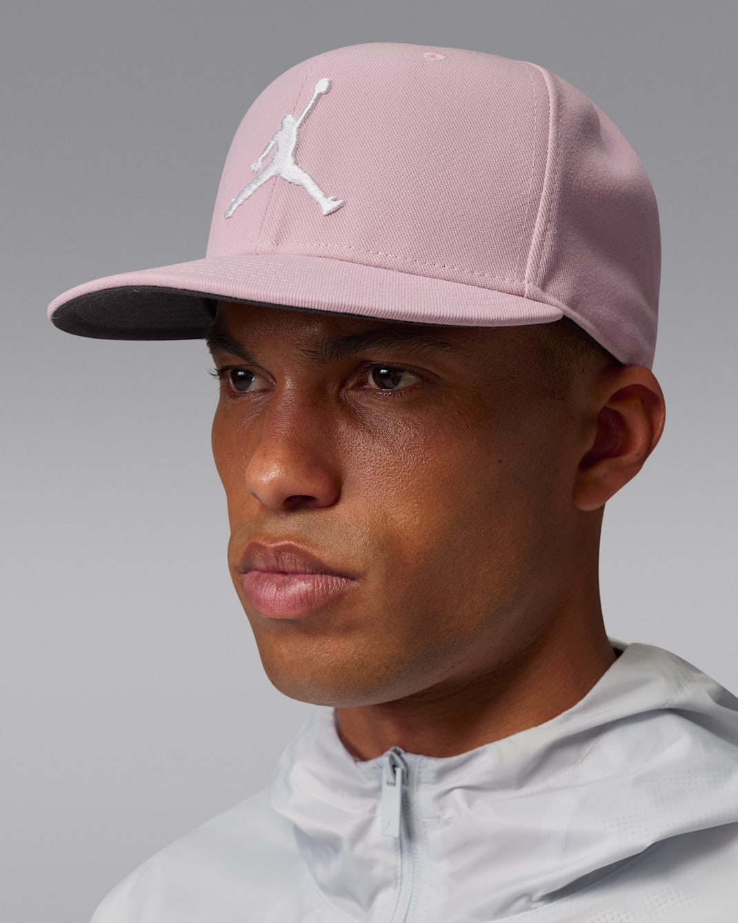 Gorra ajustable Jordan Jumpman Pro - Carmín helado/Antracita/Blanco