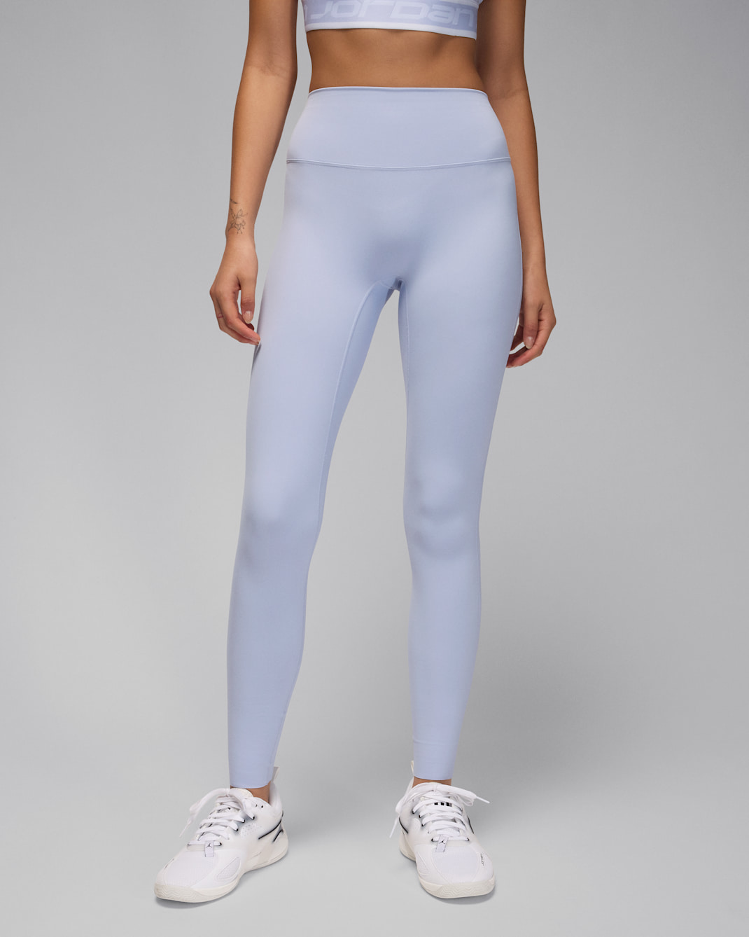 Γυναικείο ψηλόμεσο κολάν Dri-FIT Jordan Sport - Ghost/Λευκό