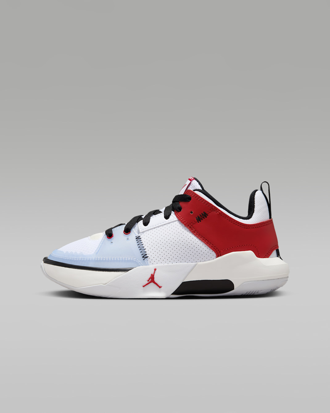 Jordan One Take 5 Older Kids' Shoes - White/Sail/Black/Gym Red