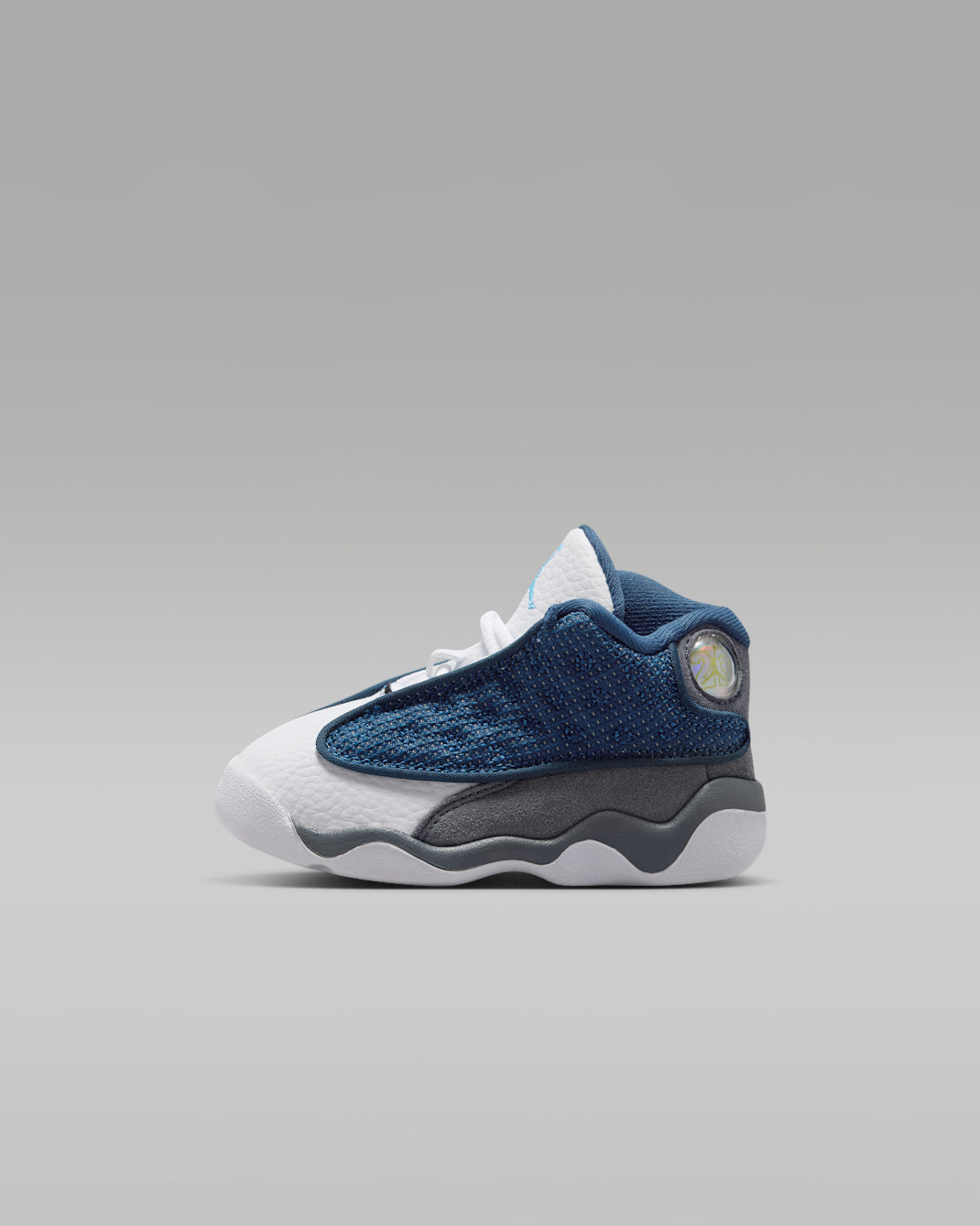Jordan 13 Retro 'Flint' Baby & Toddler Shoes - Navy/Flint Grey/White/University Blue