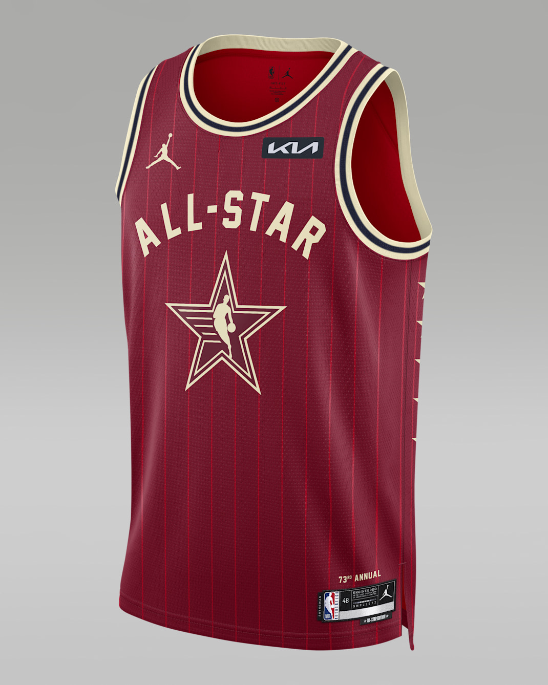 LeBron James 2024 NBA All-Star Weekend Essential Jordan Dri-FIT NBA Swingman Jersey - Team Crimson