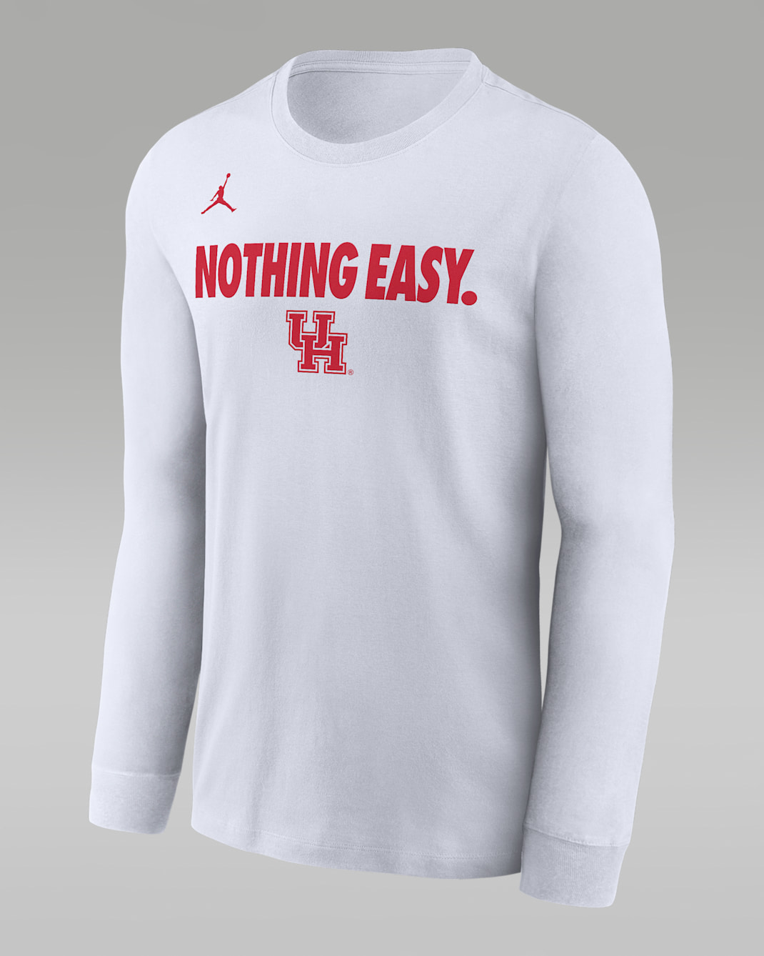 Houston Men's Jordan College Long-Sleeve T-Shirt - White