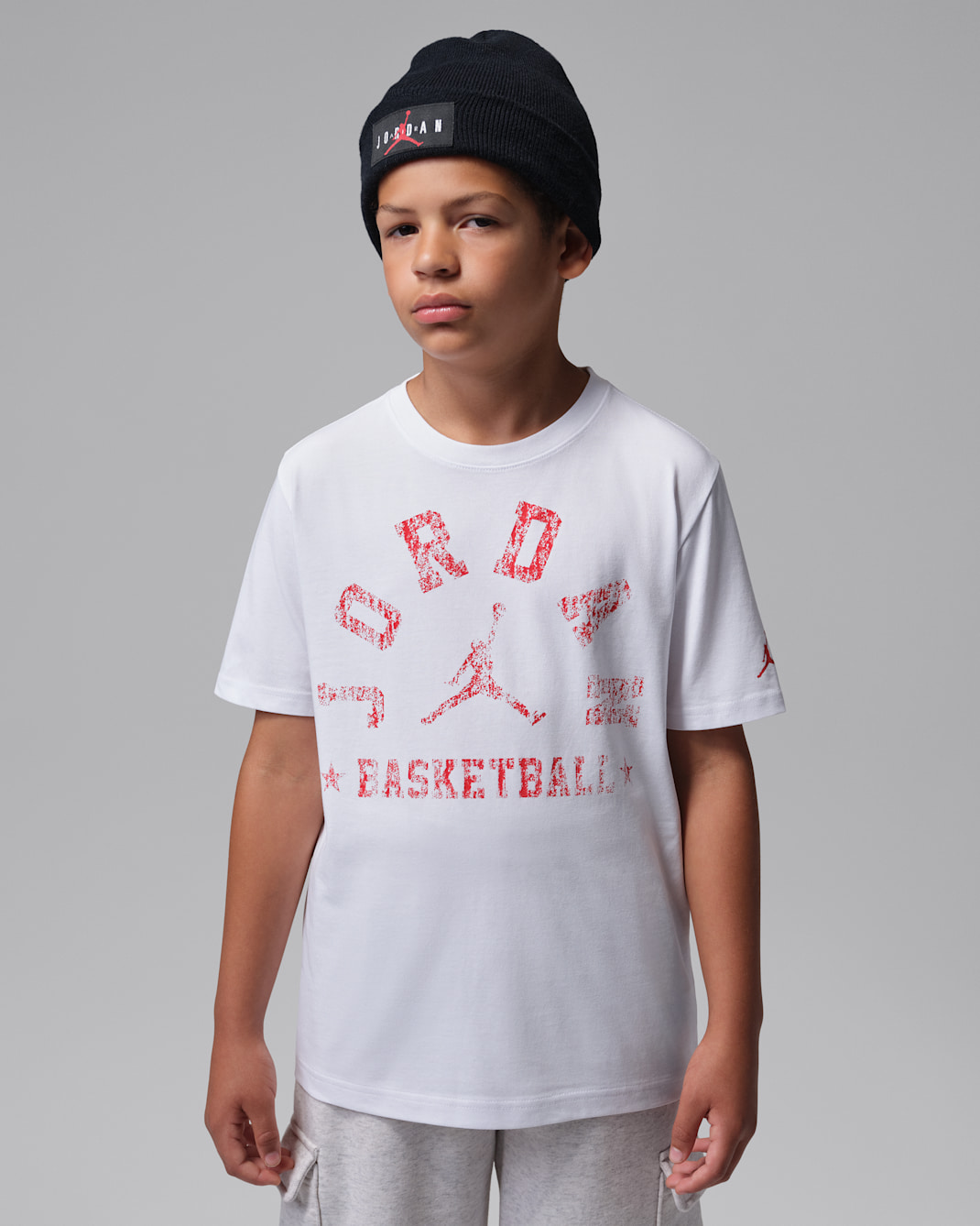 ジョーダン ジュニア Dri-FIT スポーツ アーチ Tシャツ - ホワイト