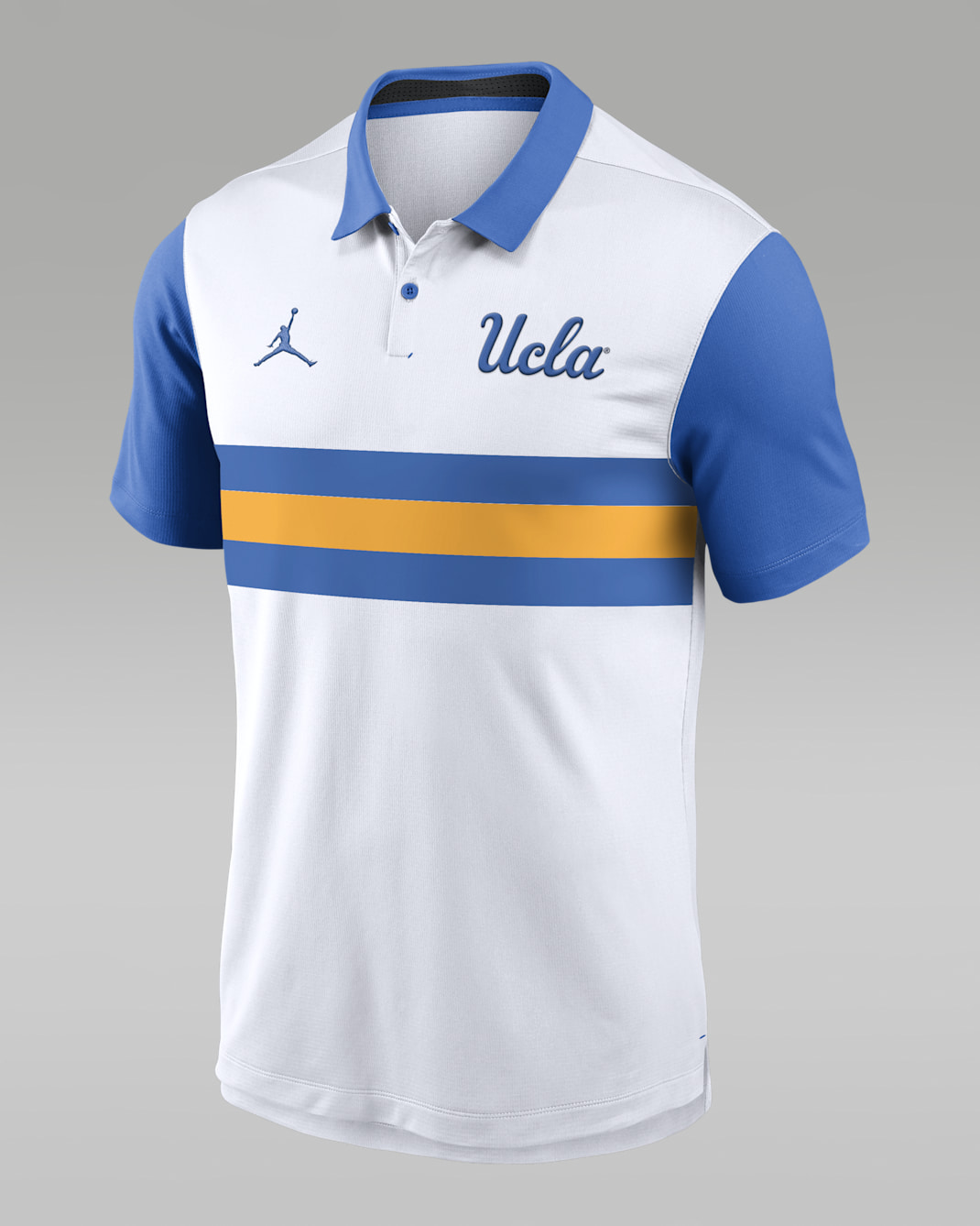 UCLA Bruins Primetime Campus Vapor Men's Jordan Dri-FIT College Polo - White