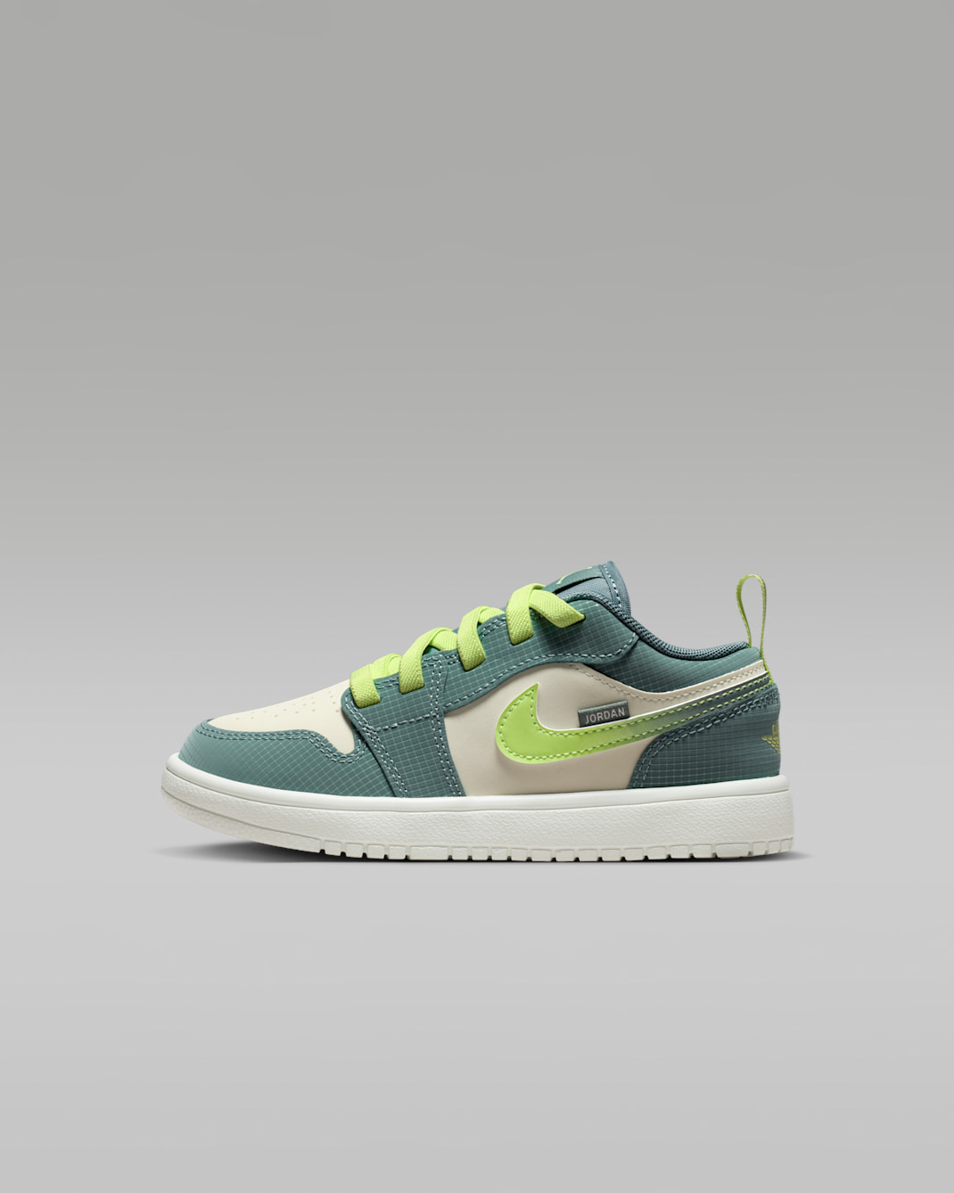 Jordan 1 Low Alt SE Little Kids' Shoes - Sea Glass/Hasta/Green Abyss/Light Lemon Twist