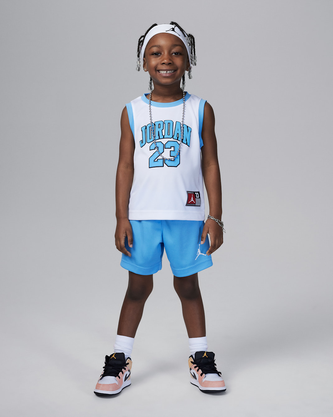 Jordan 23 Jersey Toddler 2-Piece Jersey Set - University Blue