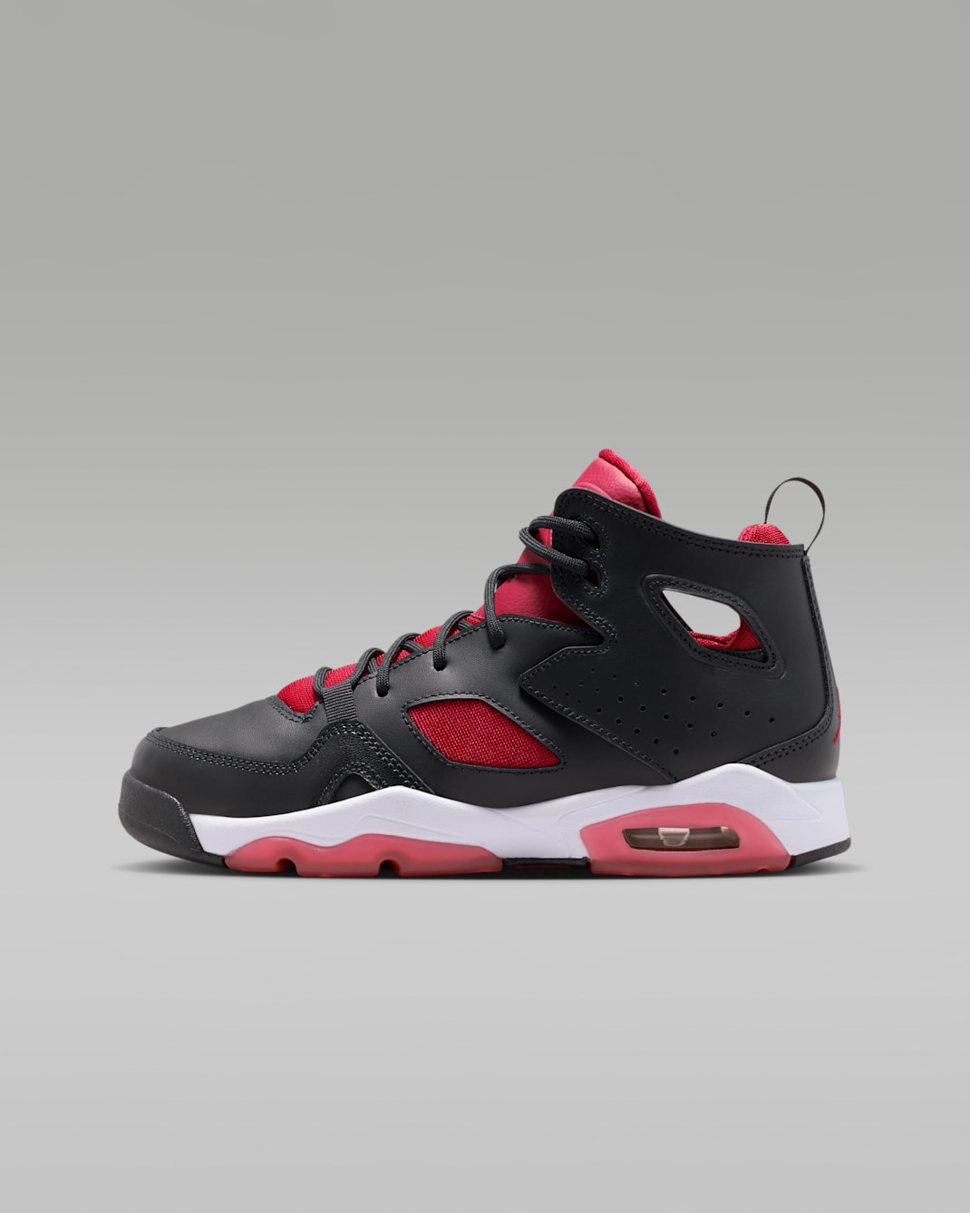 Jordan Flight Club '91 cipő nagyobb gyerekeknek - Fekete/Fehér/Varsity Red