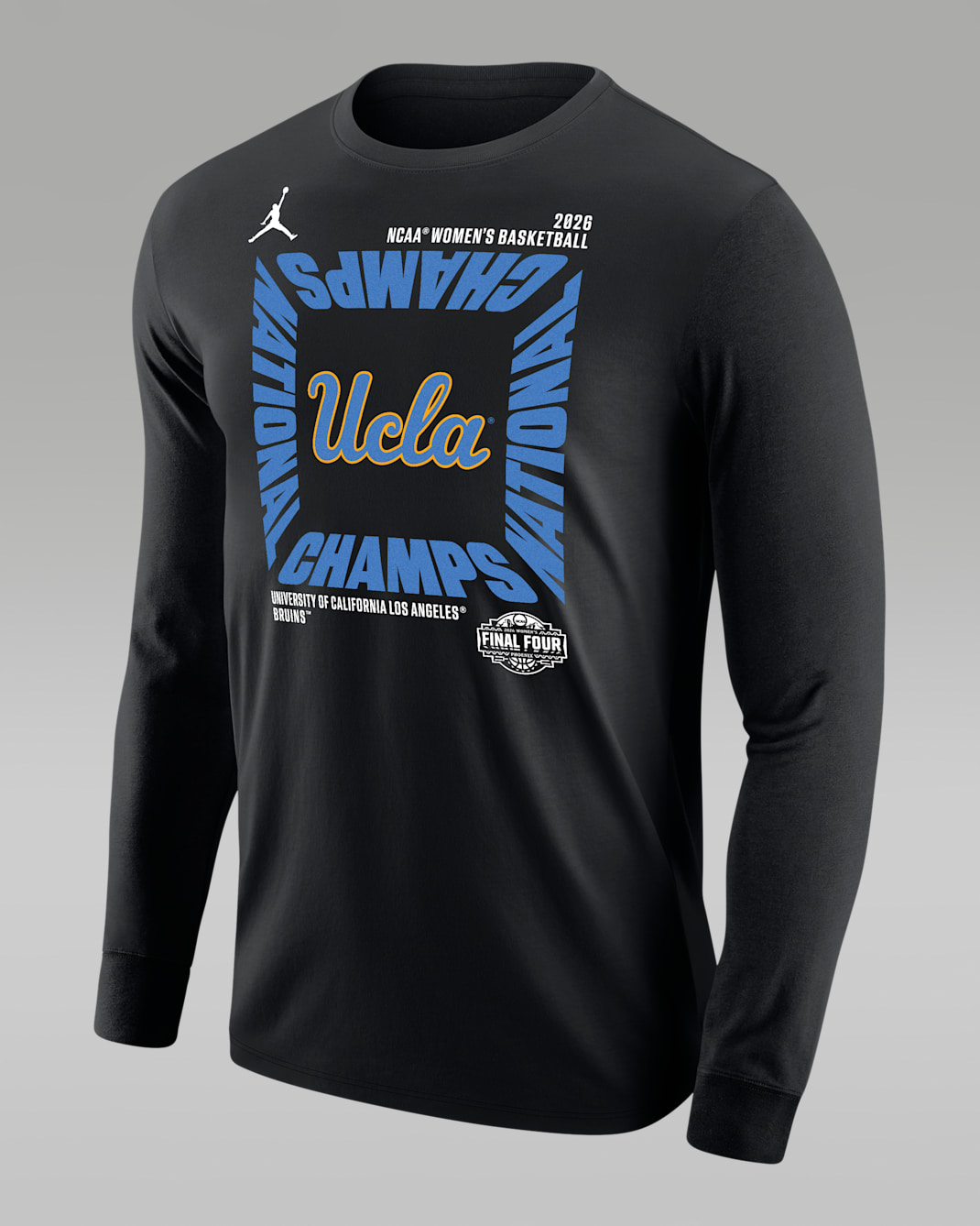 UCLA (Women's Team) Men's Jordan College Long-Sleeve T-Shirt - Black