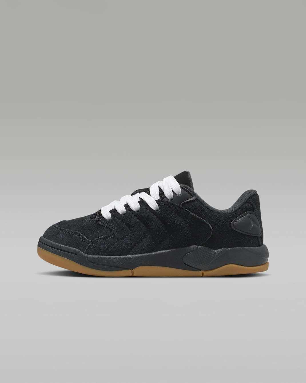 Jordan Session Older Kids' Shoes - Black/Gum Light Brown/White/Varsity Red