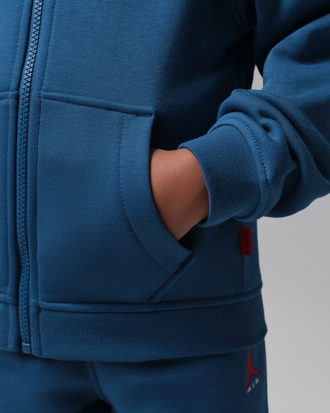 Jordan Brooklyn Fleece Little Kids' 2-Piece Full-Zip Hoodie Set
