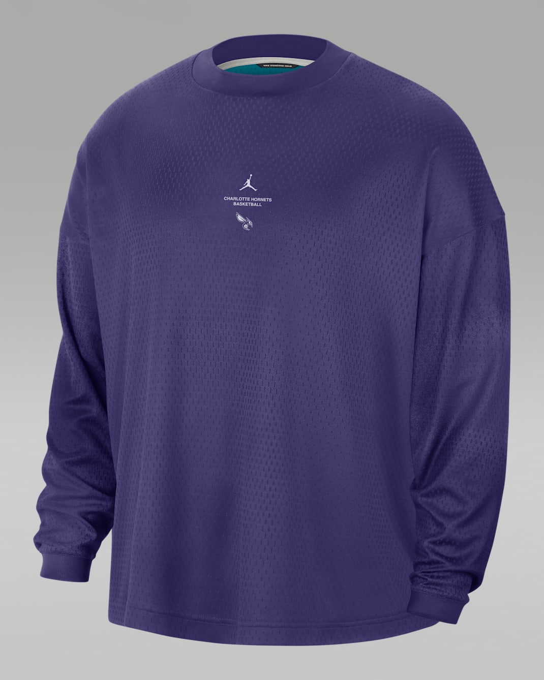 Charlotte Hornets Standard Issue Men's Basketball Long-Sleeve Top