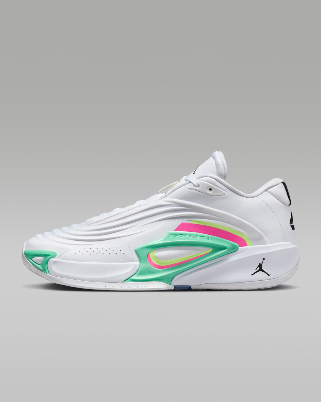 Luka 3 PF "Photo Finish" 籃球鞋 - 白色/Volt Glow/Green Glow/黑色