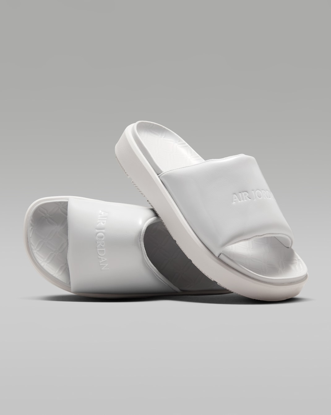 Jordan Sophia Women's Slides - Neutral Grey/Cool Grey/White