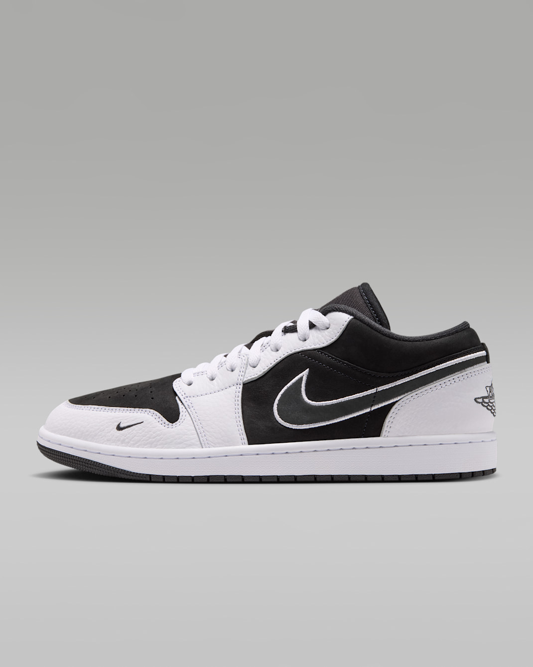 Air Jordan 1 Low SE Men's Shoes - Black/White/Anthracite