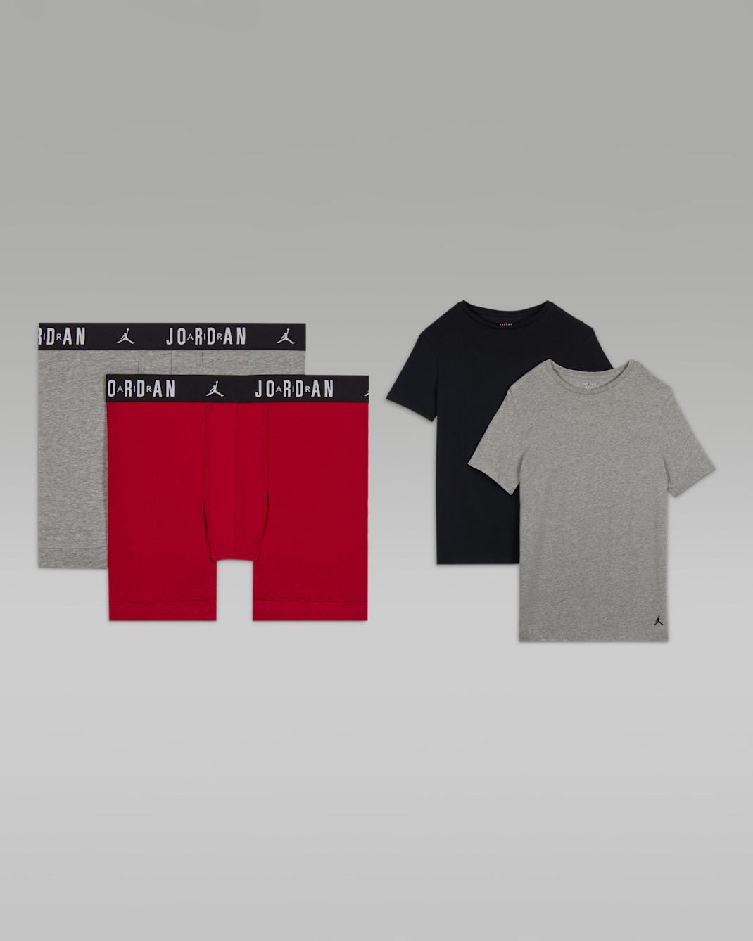 Jordan Men's 4-Piece Basics Set - Gym Red