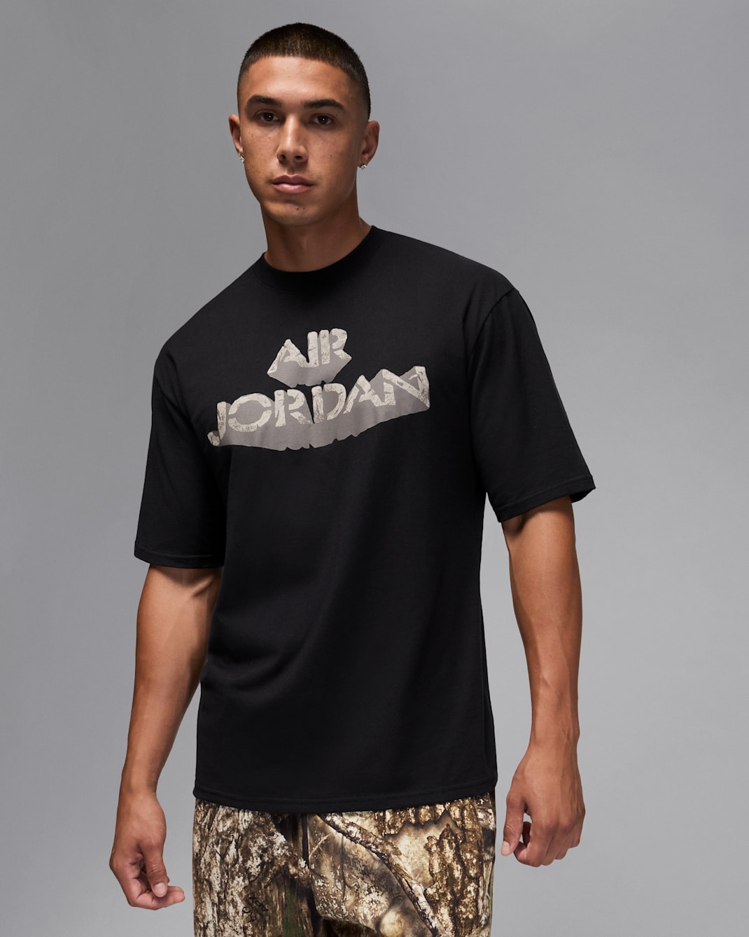 Jordan AJ4 Men's T-Shirt - Black