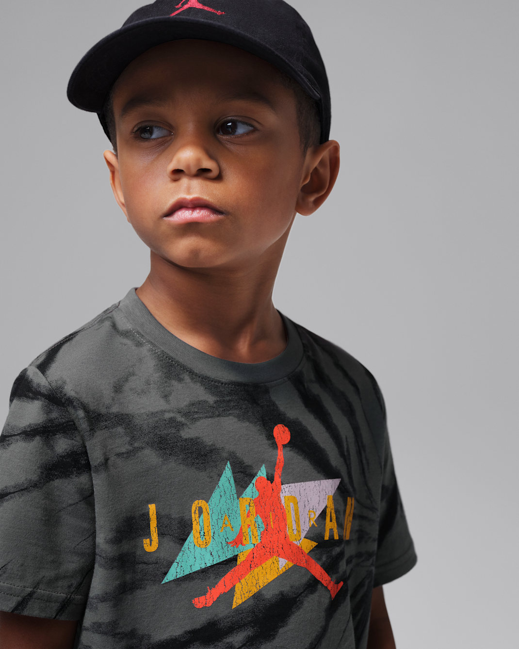 Jordan Little Kids' Geo Tie Dye T-Shirt