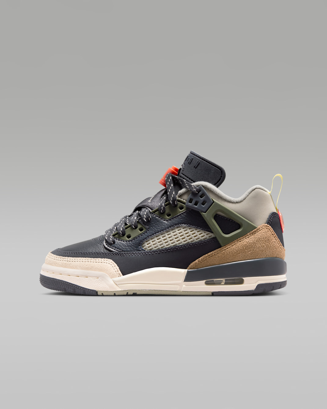 Scarpa Jordan Spizike Low – Ragazzo/a - Antracite/Light Wild Mango/Cargo Khaki/Spruce Fog