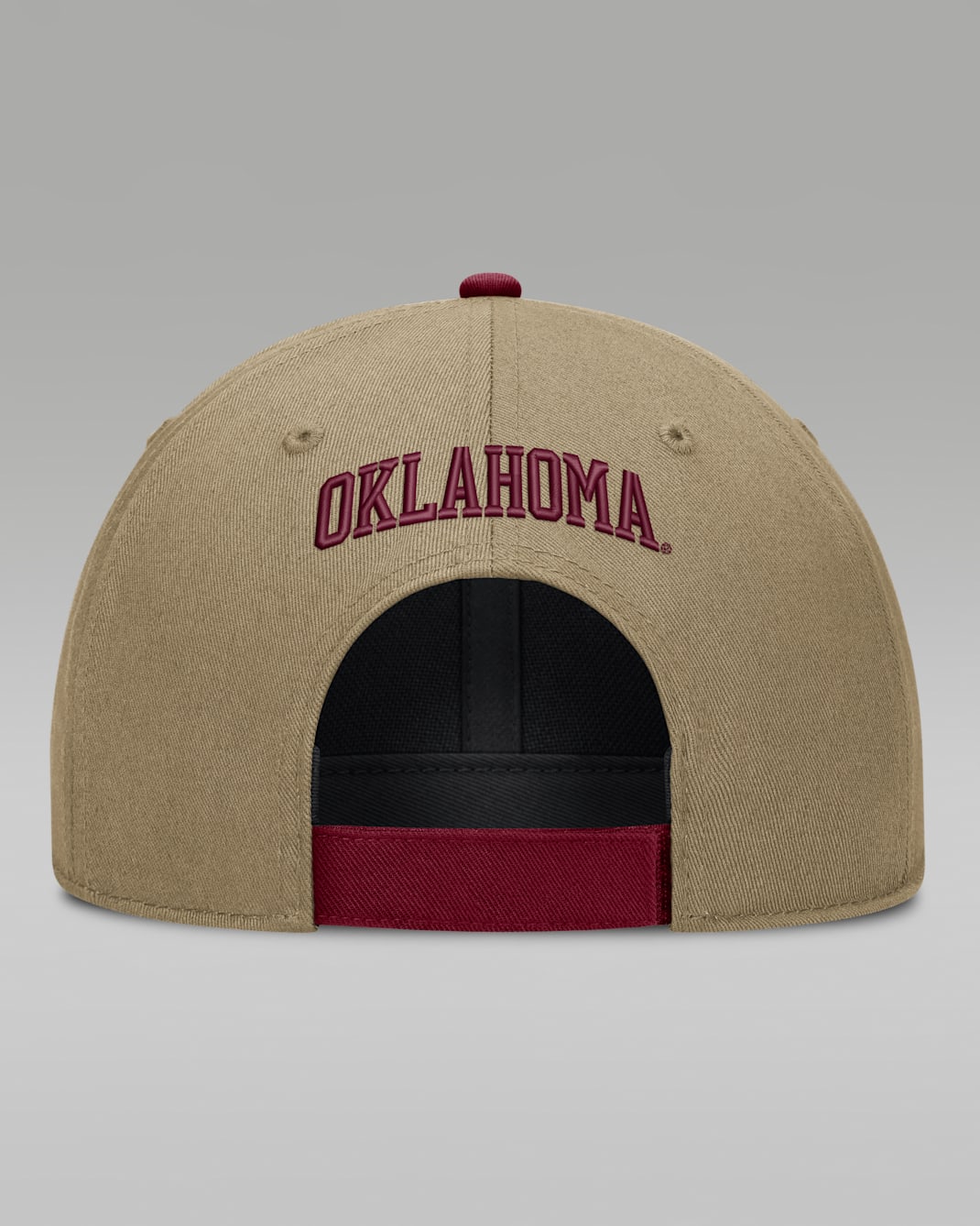 Oklahoma Primetime Rise Men's Jordan Brand Dri-FIT College Trucker Adjustable Hat