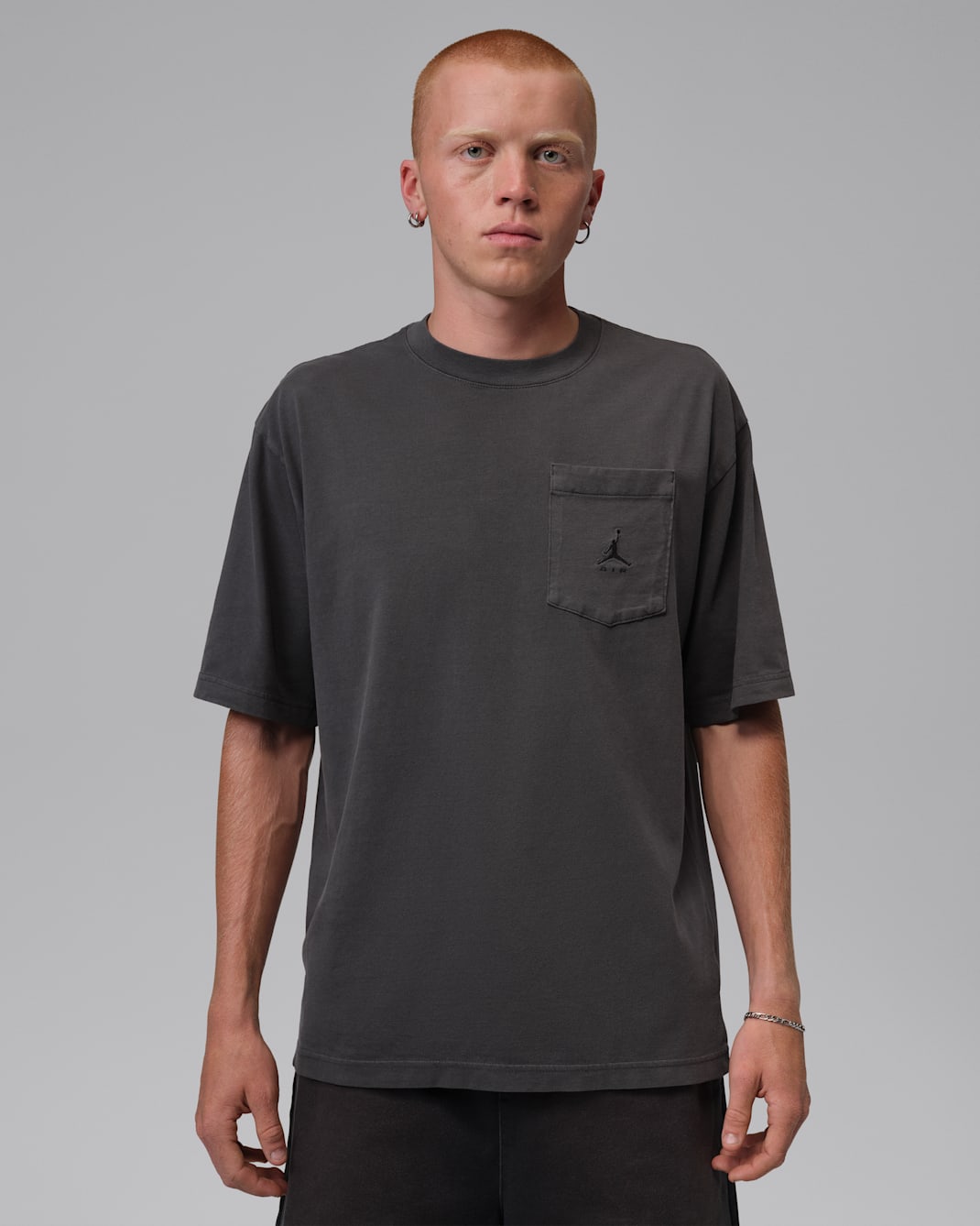 Jordan Brooklyn Men's Pocket T-Shirt - Off-Noir