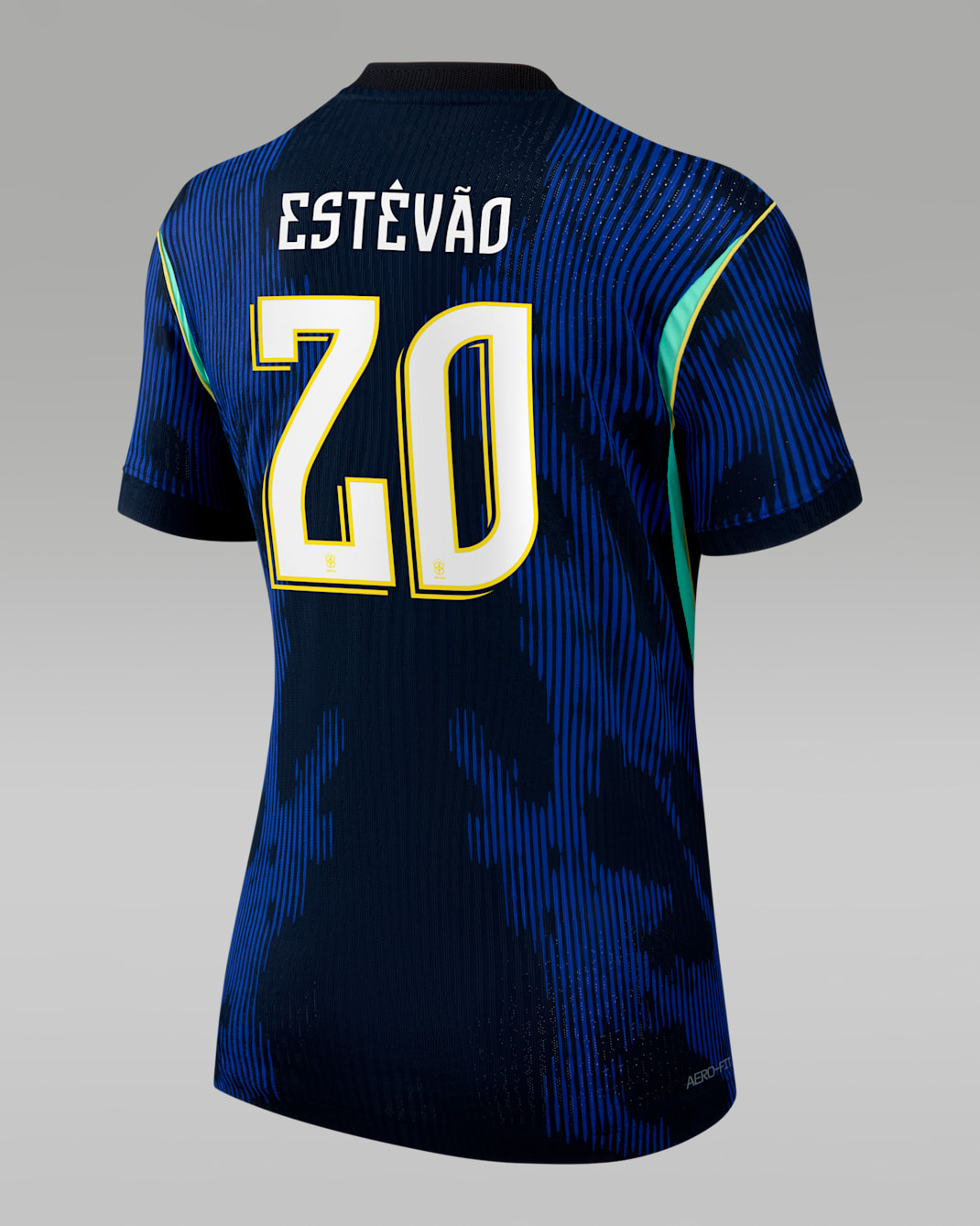 Estêvão Brazil National Team 2026 Match Away Women's Nike Dri-FIT ADV Soccer Jersey - Blue