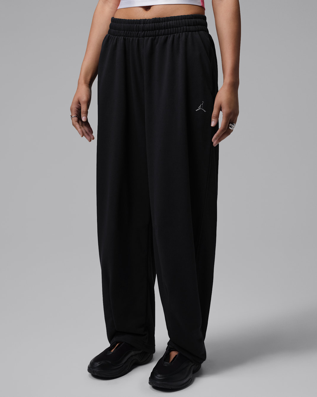 Pants para mujer Jordan Brooklyn Fleece - Negro
