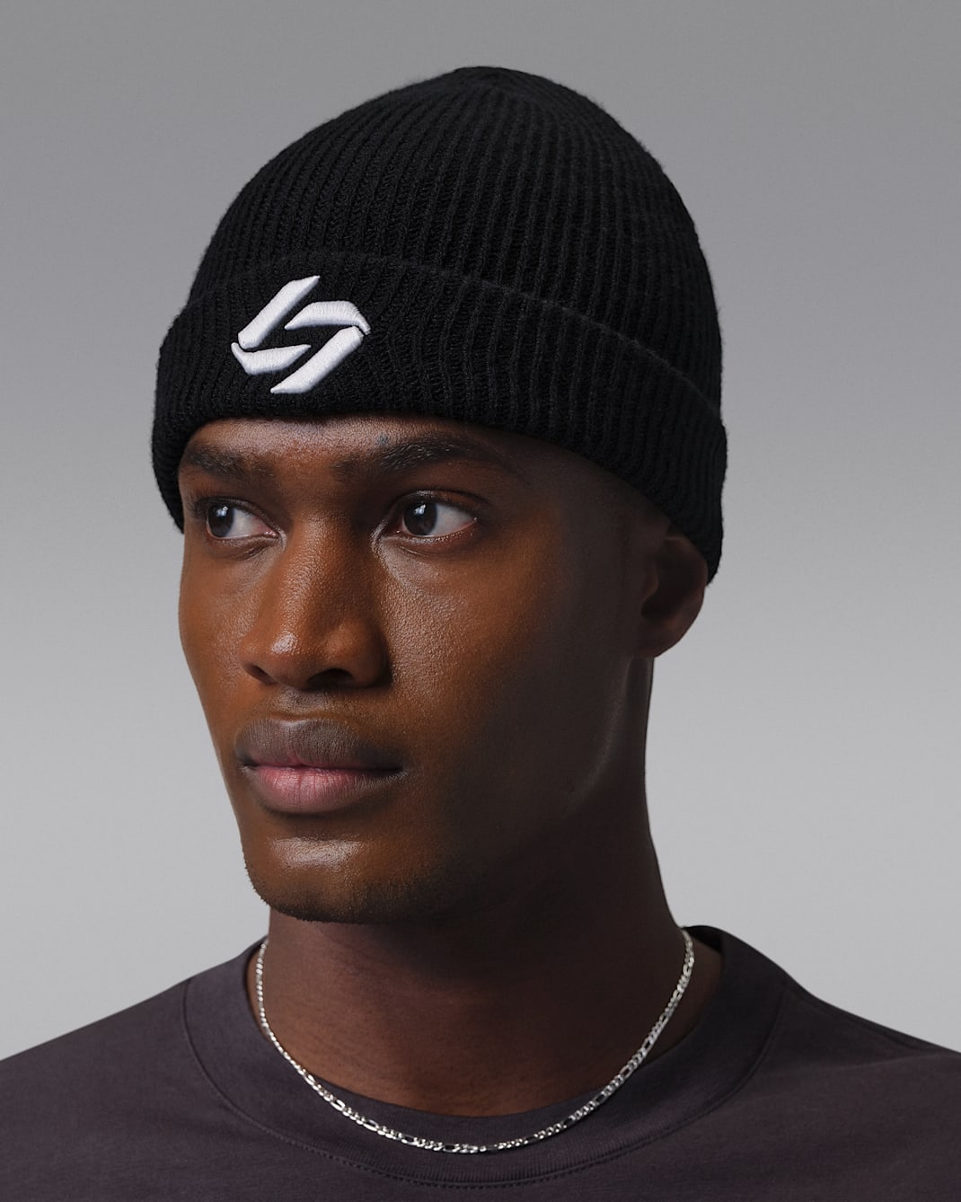 Gorro Luka Peak - Negro/Blanco