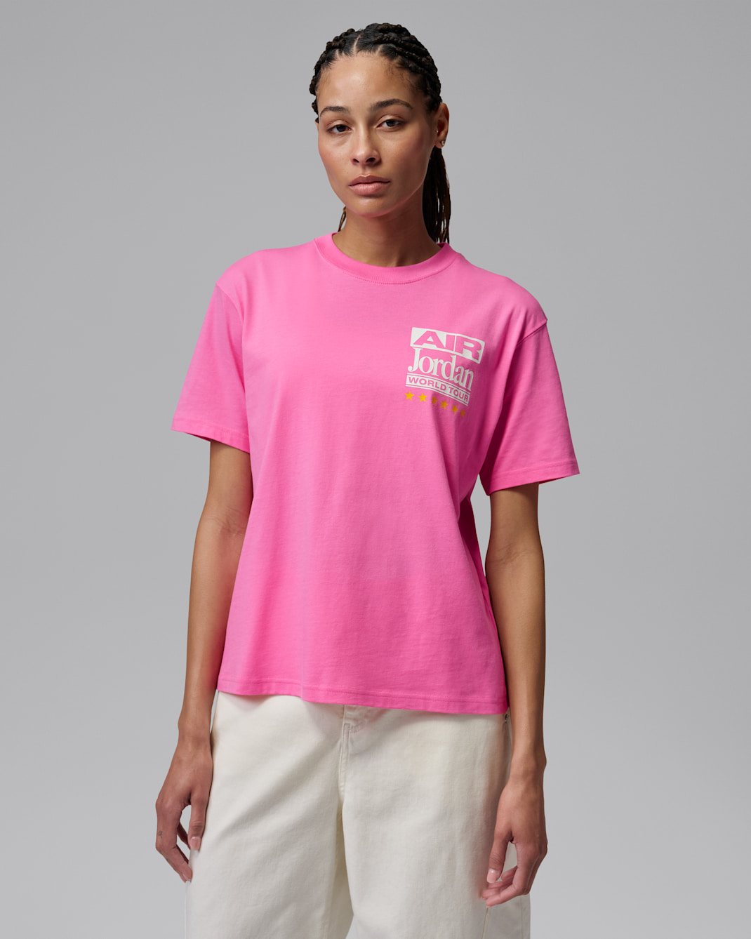 Jordan Flight Women's Girlfriend T-Shirt - Pinksicle