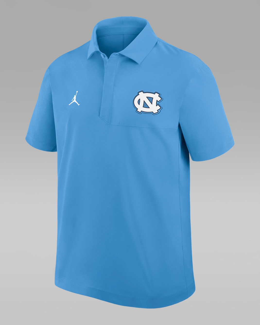 North Carolina Men's Jordan Brand Dri-FIT College Polo - Light Blue
