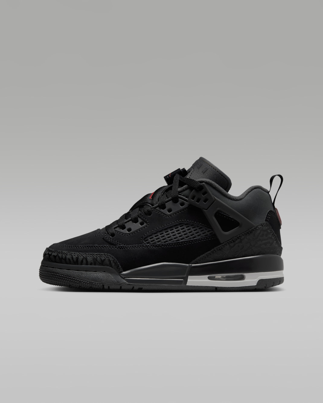 Jordan Spizike Low Older Kids' Shoes - Black/Anthracite/Summit White/Fire Red