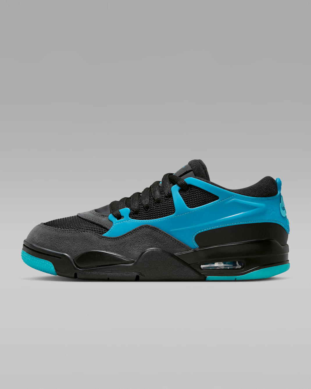 Air Jordan 4 RM Men's Shoes - Black/Anthracite/Gamma Blue