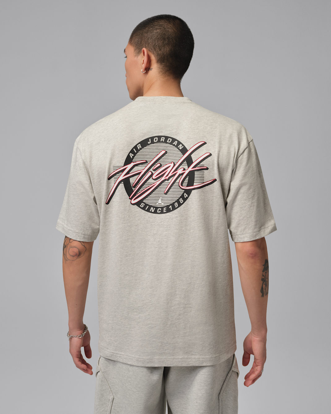 T-shirt Jordan Flight pour Homme - Grey Heather