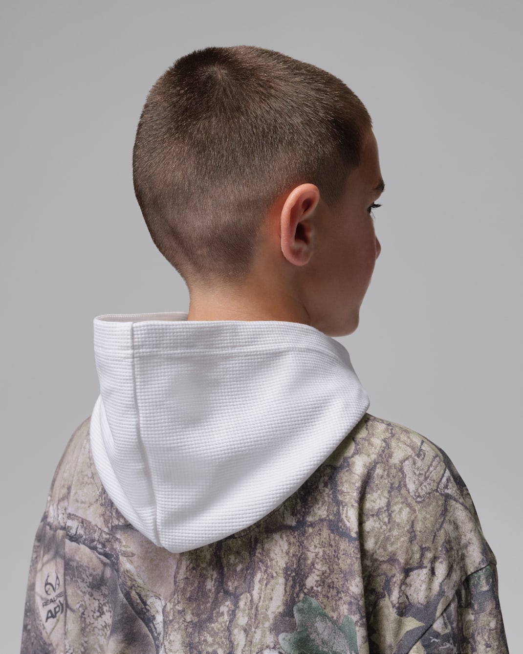 Jordan Big Kids' Brooklyn Waffle Long-Sleeve Top
