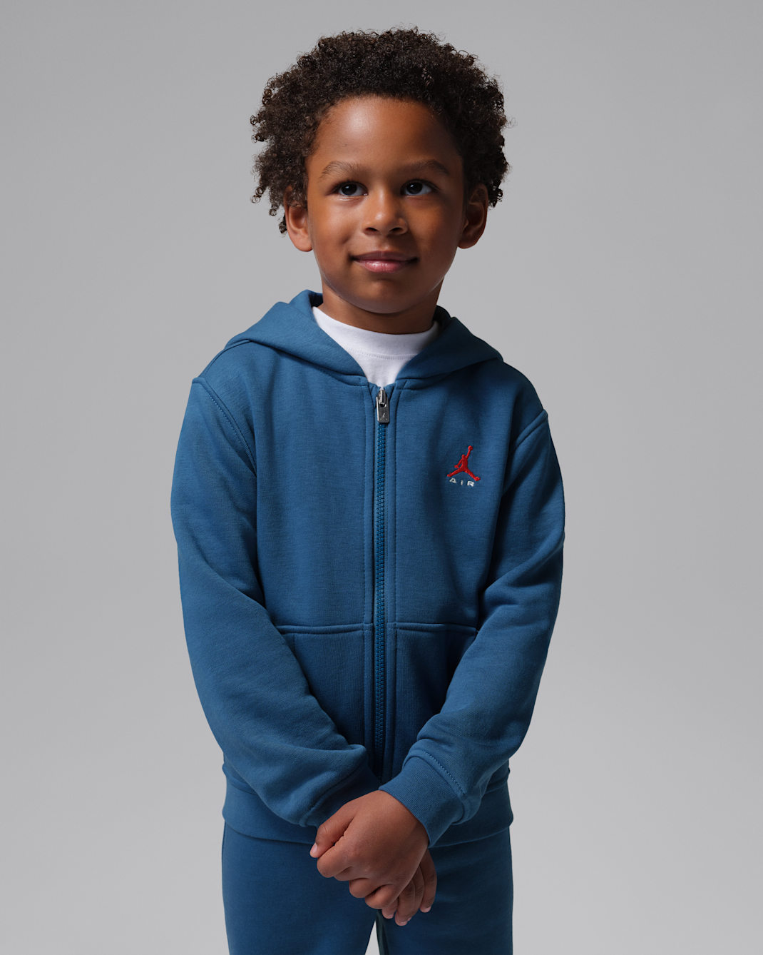 Jordan Brooklyn Fleece Little Kids' 2-Piece Full-Zip Hoodie Set
