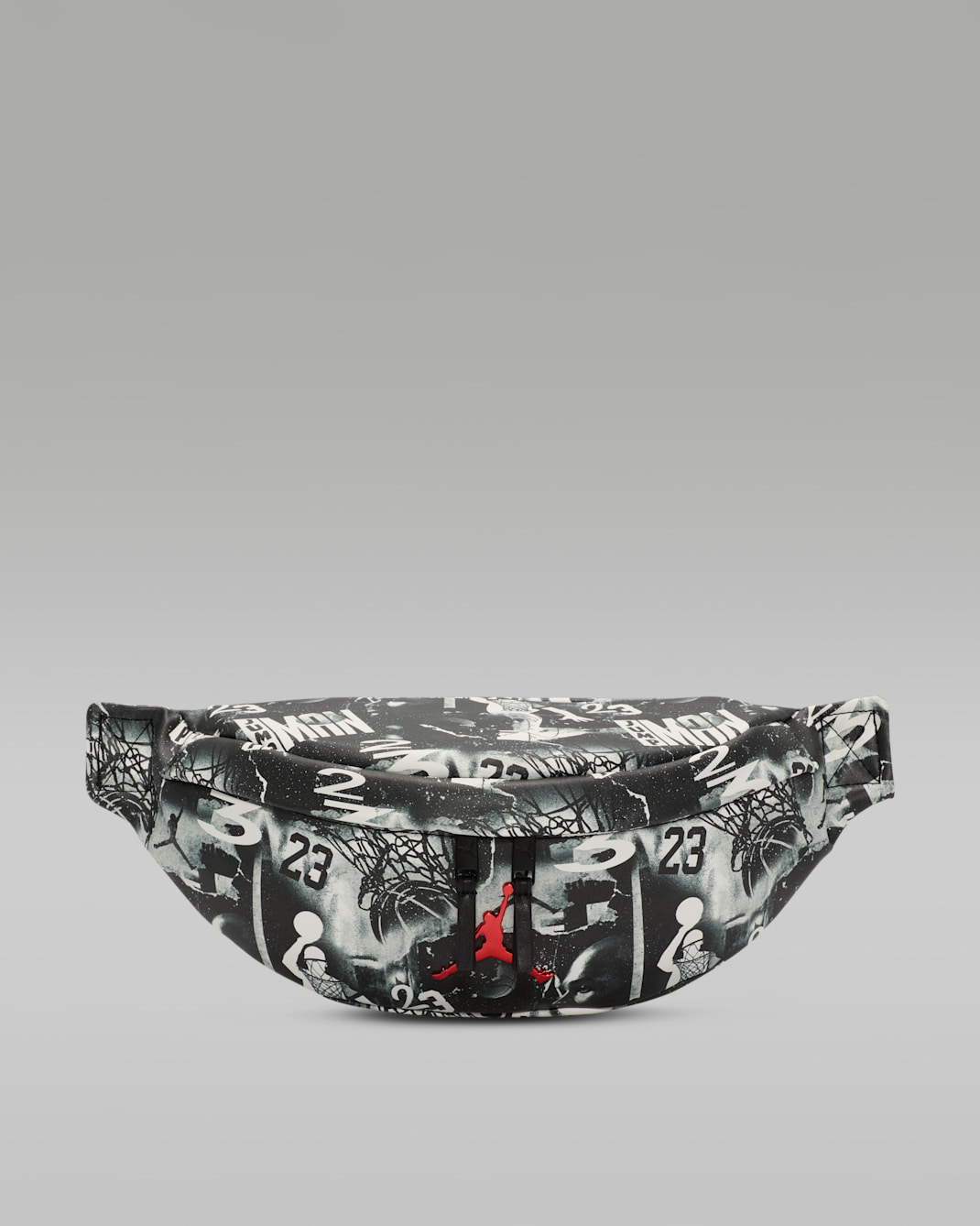 Minibolsa para el hombro con monograma (3.6 L) Jordan - Negro/Vela