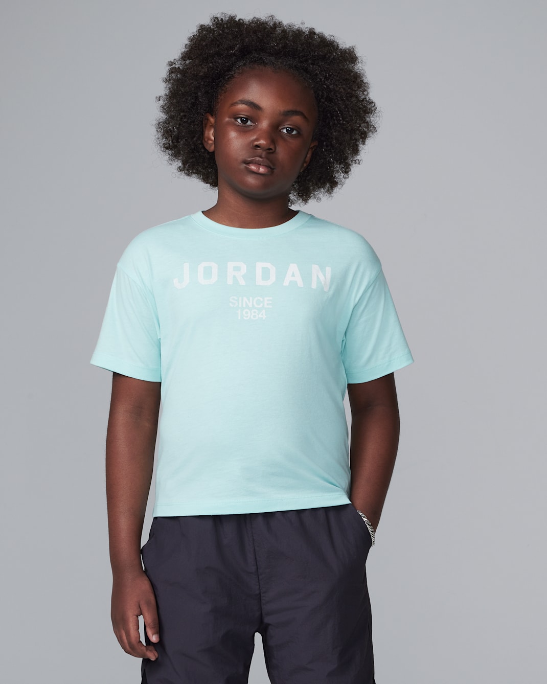 Jordan Big Kids' Graphic T-Shirt - Light Dew