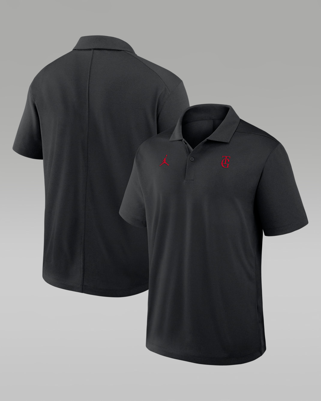 Tokyo Yomiuri Giants x Jordan Exclusive Collection Men's Dri-Fit Polo - Black