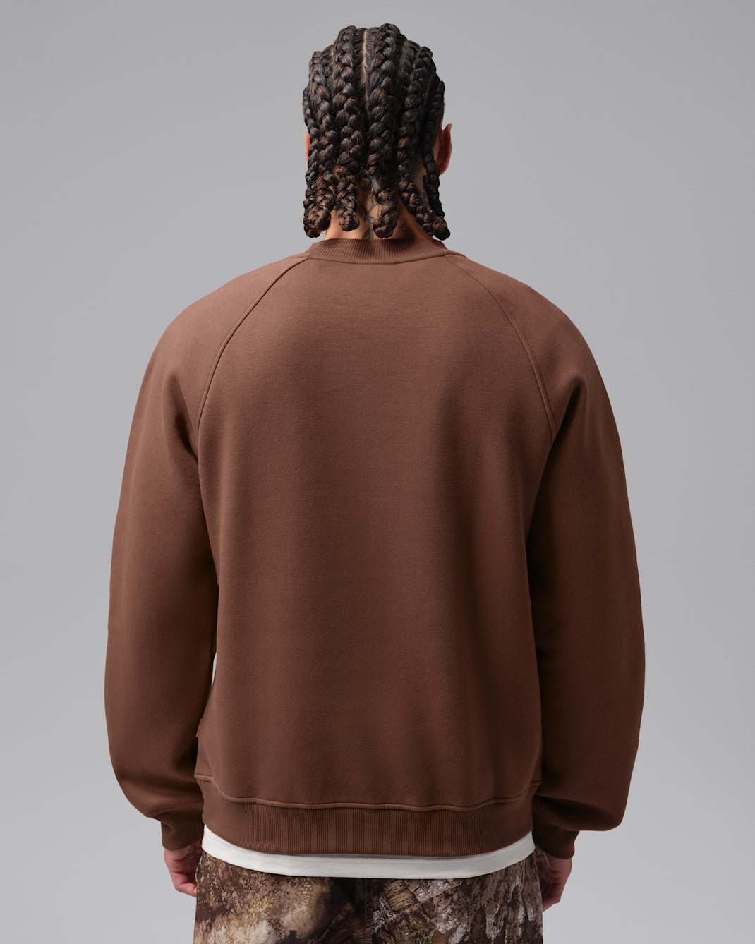 Jordan Brooklyn Men's Fleece Crew-Neck Sweatshirt