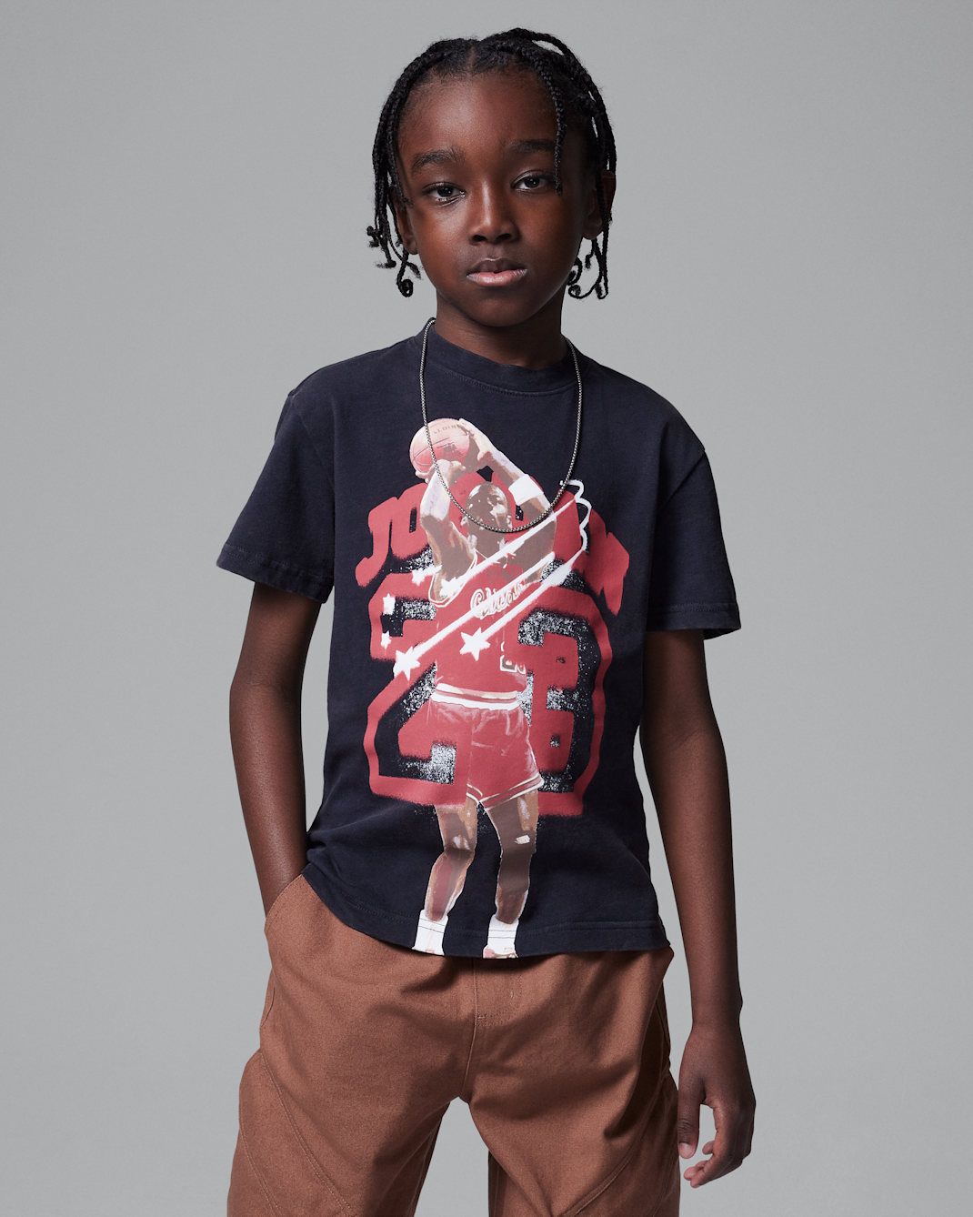 Jordan Little Kids' 40th Anniversary T-Shirt - Off Noir