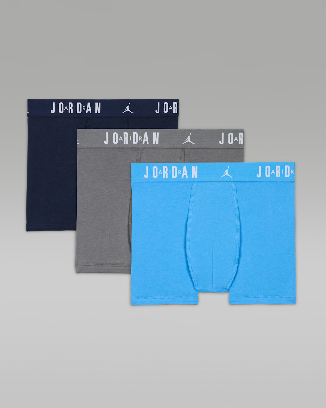 Boxer en coton Flight Jordan pour ado (lot de 3) - University Blue