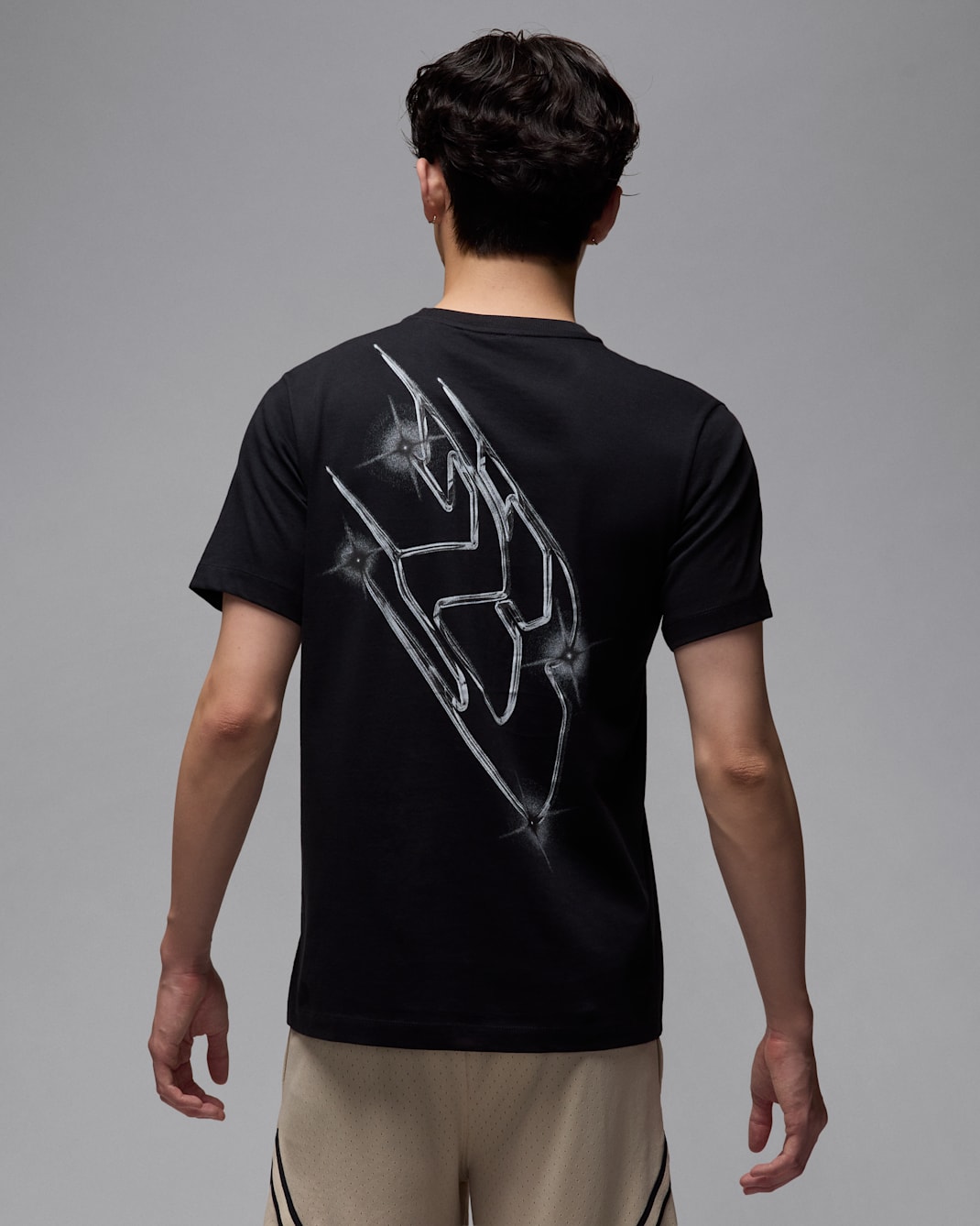 Pánské tričko Jordan Sport Dri-FIT - Černá/Bílá