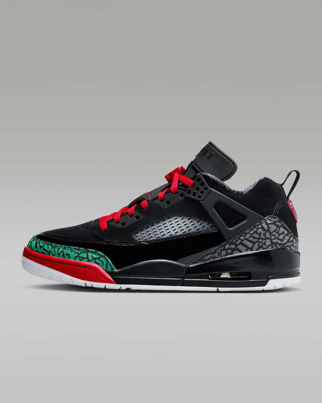 Jordan Spizike 低筒男鞋 - 黑色/Classic Green/白色/Varsity Red