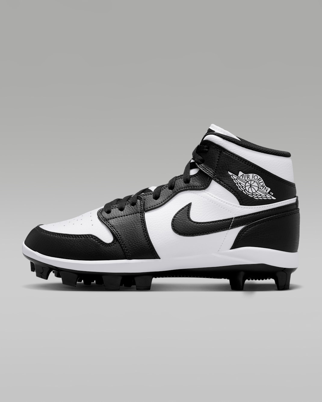 Tacos de béisbol para hombre Jordan 1 Retro MCS - Blanco/Negro/Negro