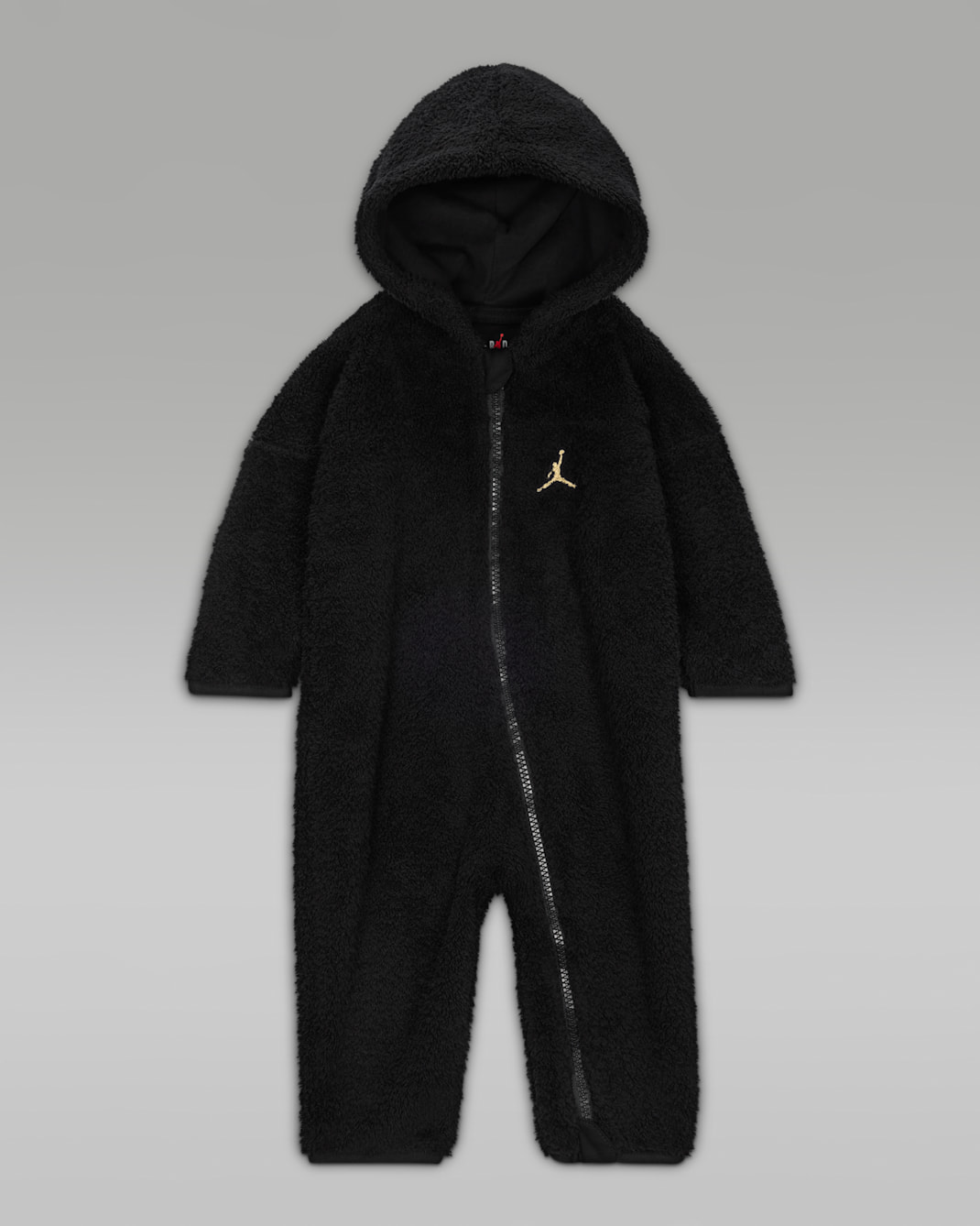 Mono de bouclé para bebé (0-9 meses) Jordan Mountainside - Negro
