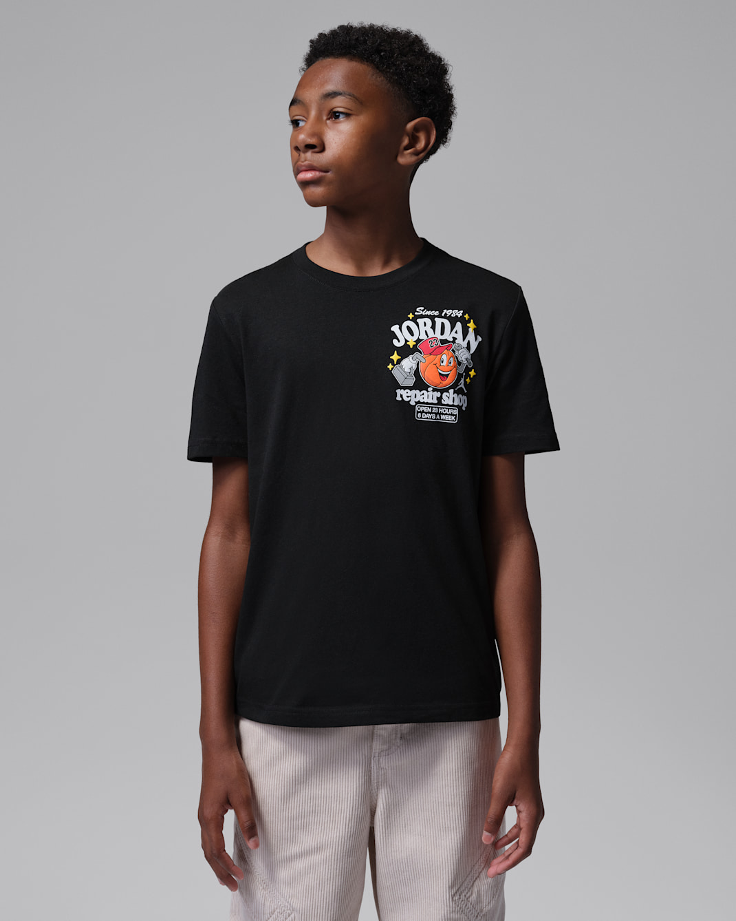 Jordan Big Kids' MJ's Repair Shop T-Shirt