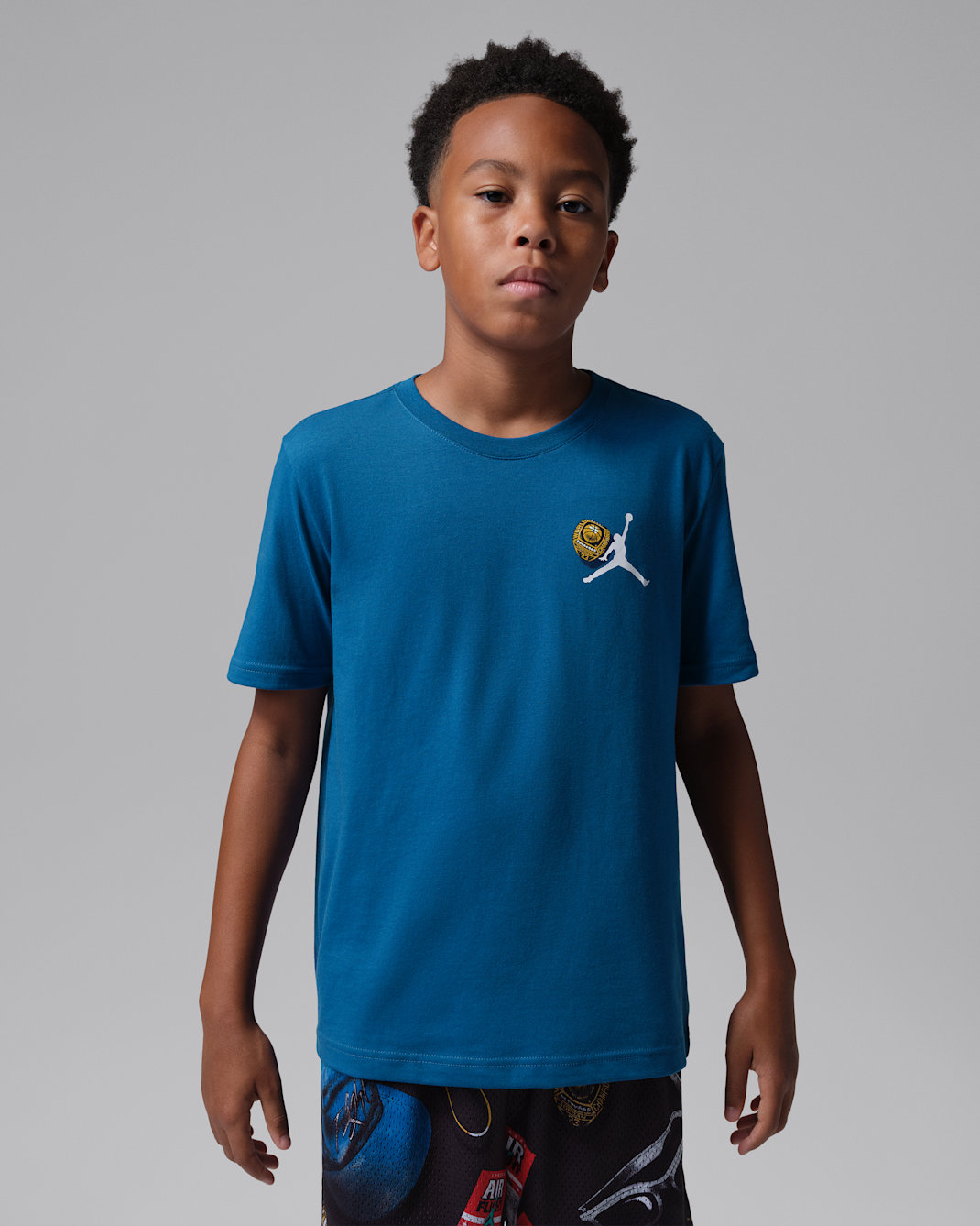 Jordan Big Kids' Mike's Gear T-Shirt - True Blue