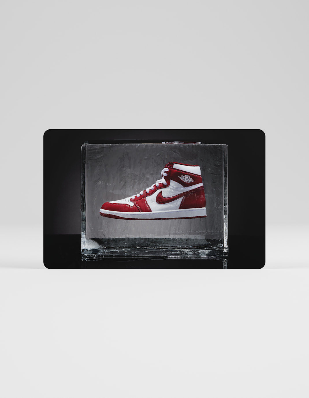 Nike Gift Card Mailed in a Mini Nike Shoebox - Black