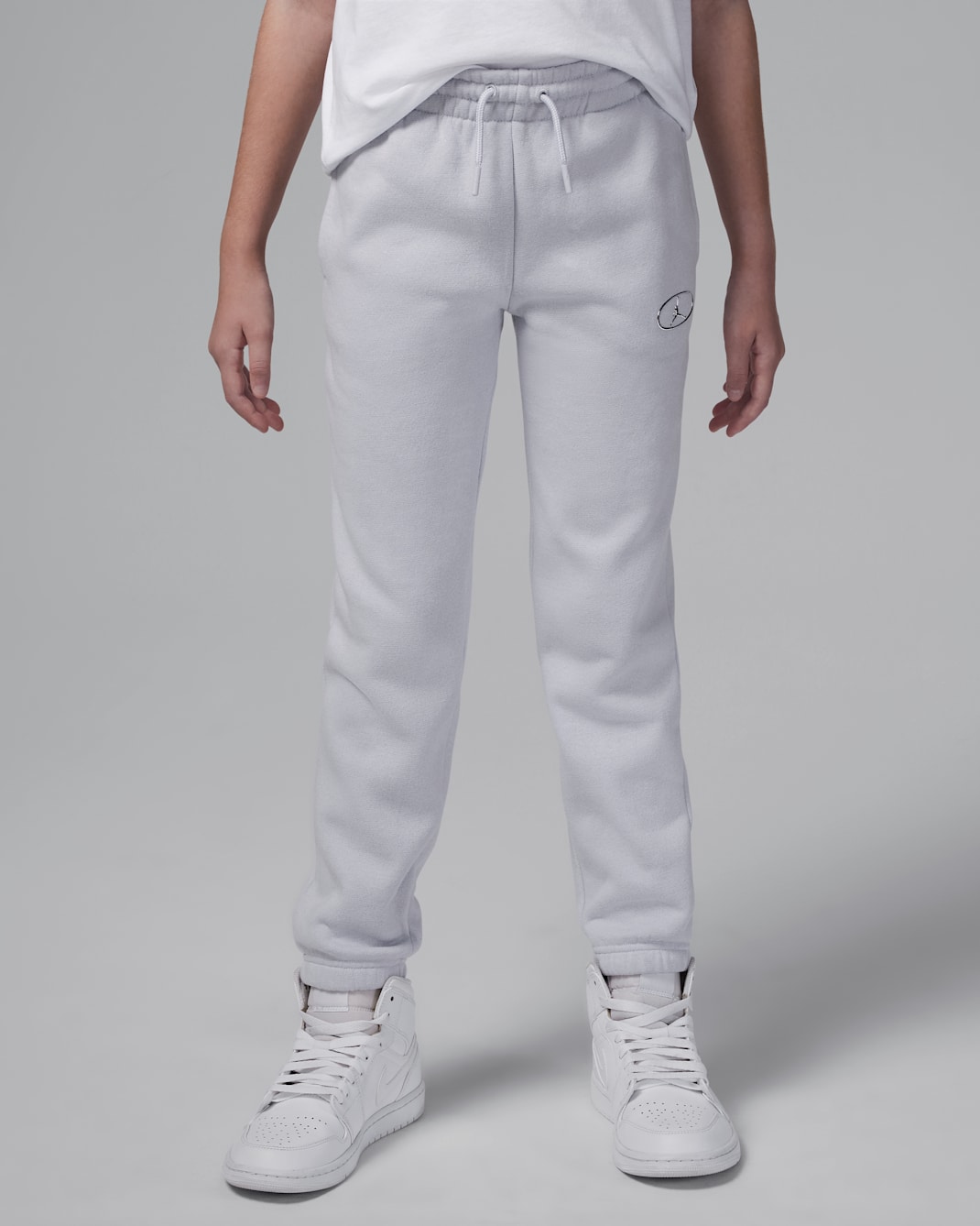 Jordan 1st Baby Blue Big Kids' Pants - Football Grey