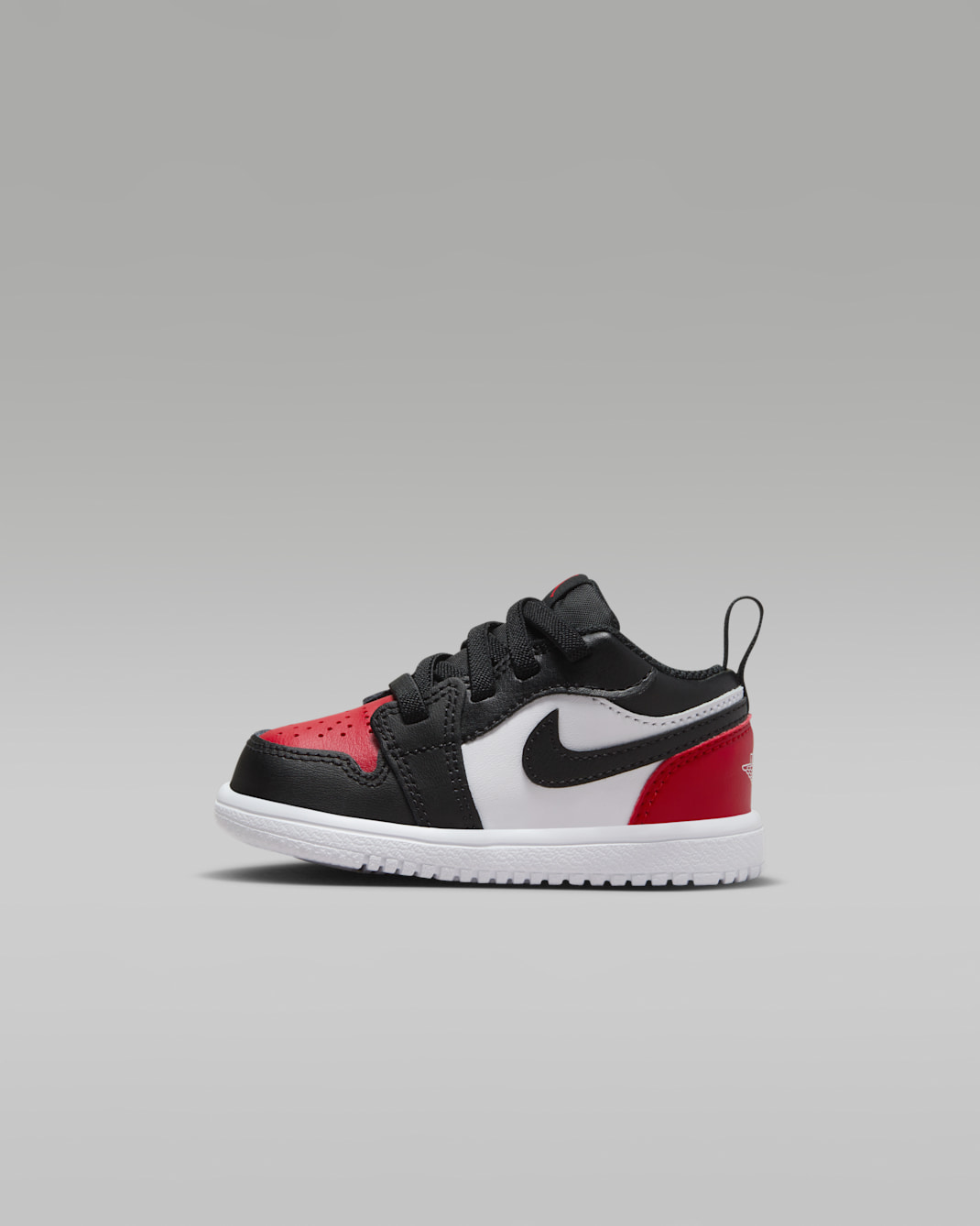 Jordan 1 Low Alt Bebek Ayakkabısı - Beyaz/Varsity Red/Beyaz/Siyah